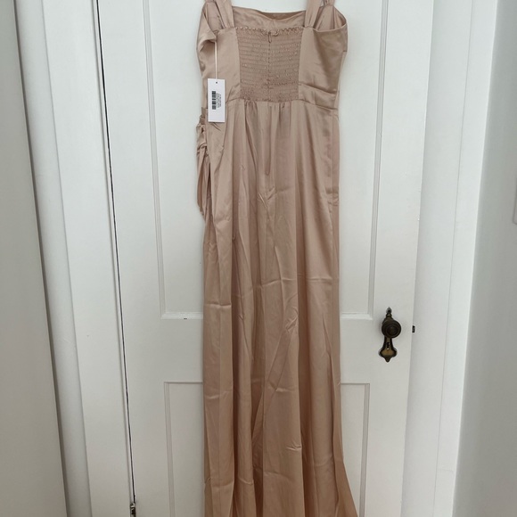 Reformation Satin Dress NWT - Picture 5 of 9